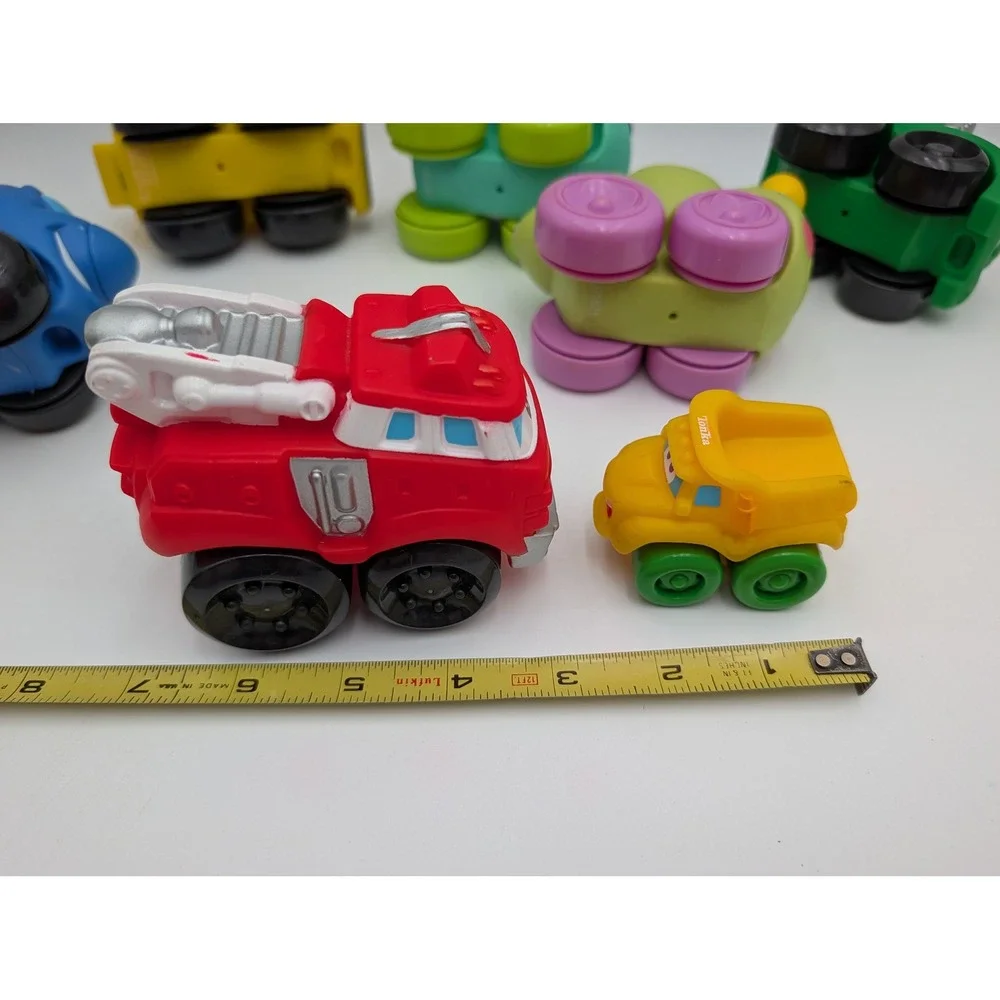 Playskool Tonka Wheel Pals Chuck Friends Toy Vehicle Lot of 8